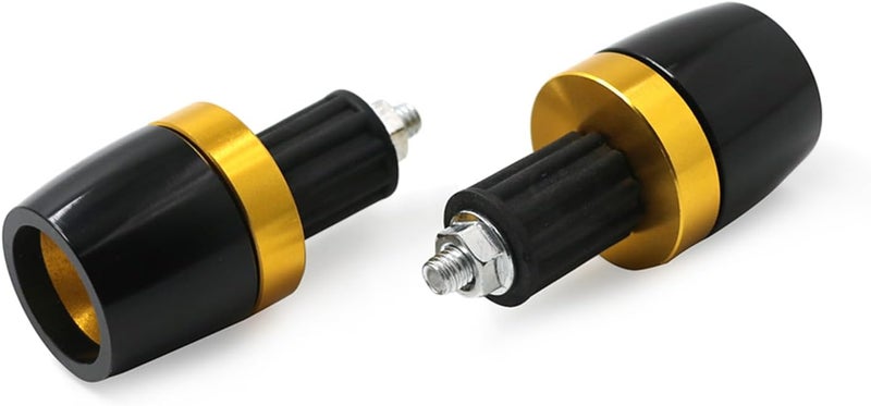 HAONEL 7/8" Universal Motorcycle Handlebar Grips Plug Aluminum Bar End Cap Sliders Replacement for Suzuki SV650 DR650 DR 650 S/SE Bandit GSF250 GSF600 GSF650 GSF1200 - Image 3